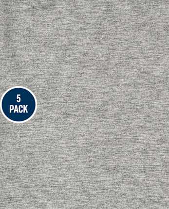 Leggings capri para niñas, paquete de 5