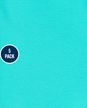 Leggings capri para niñas, paquete de 5