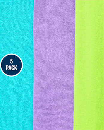 Lot de 5 t-shirts imprimés pour filles