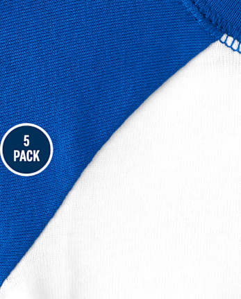 Baby Boys Striped Bodysuit 5-Pack