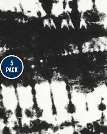 Girls Print Capri Leggings 5-Pack