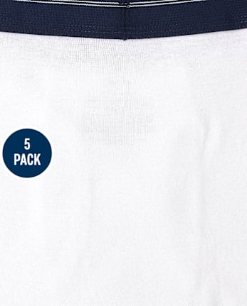 Boys Pizza Boxer Brief Underwear 5-Pack
