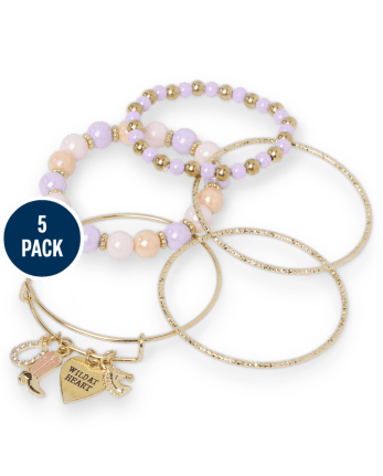 Girls Cowgirl Bracelet 5-Pack