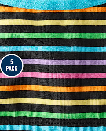 Girls Peace Bralette 5-Pack