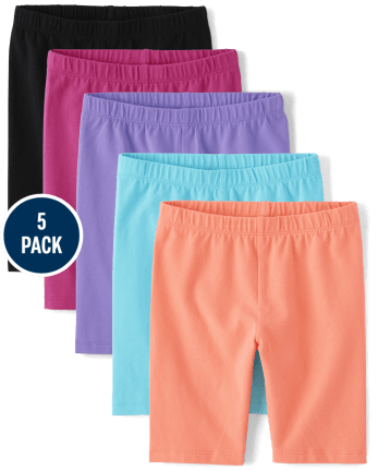 Cotton Spandex Briefs (Toddler Girls) - 5 Pack