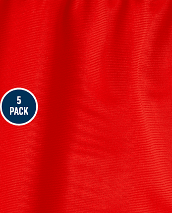 Toddler Boys Basketball Shorts 5-Pack