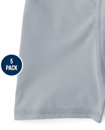 Boys Performance Boxer Brief Underwear 5-Pack