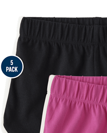 Lot de 5 shorts dauphins pour filles