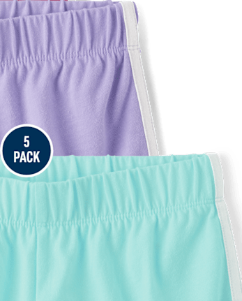Lot de 5 shorts dauphins pour filles