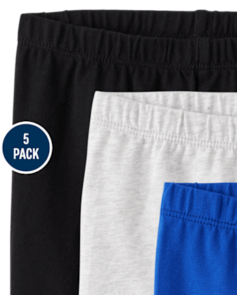 Lot de 5 shorts de cyclisme pour filles