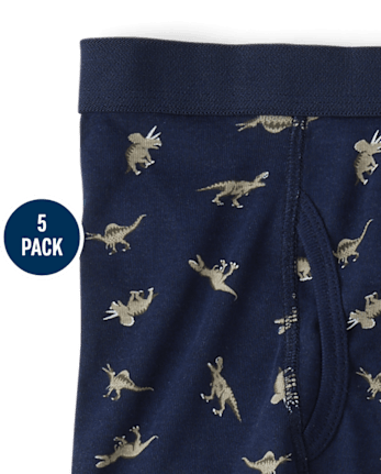 Boys Gamer Boxer Brief Underwear 5-Pack