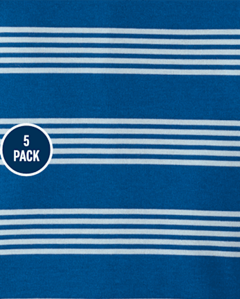 Baby Boys Construction Vehicle Bodysuit 5-Pack