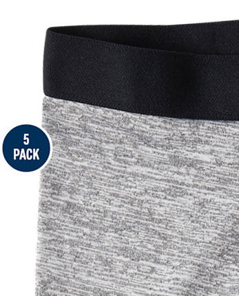 Boys Camo Performance Boxer Brief Underwear 5-Pack