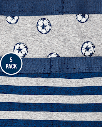 Lot de 5 boxers de sport pour garçons