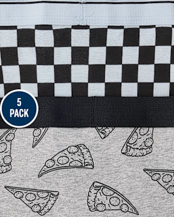 Lot de 5 boxers pour garçons gamers