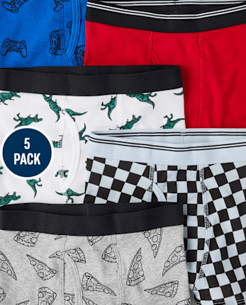 Boys Gamer Boxer Brief Underwear 5-Pack