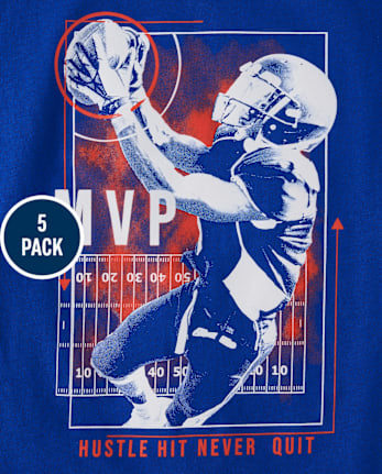 Boys Sports Graphic Tee 5-Pack