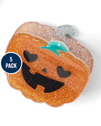 Girls Halloween Claw Clip 5-Pack