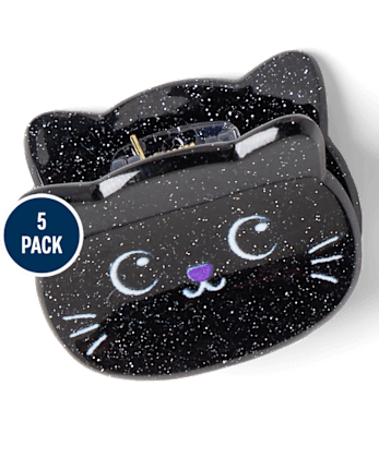 Girls Halloween Claw Clip 5-Pack