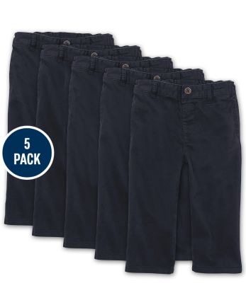 Baby And Toddler Boys Chino Pants 5-Pack