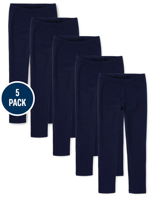 Girls Leggings 5-Pack