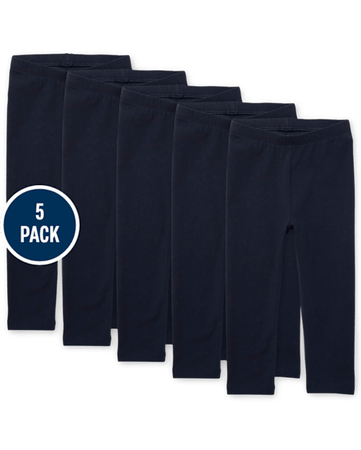 Toddler Girls Leggings 5-Pack