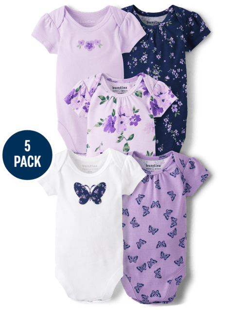 Baby Girl Multipack Bodysuits The Children's Place Free Shipping*