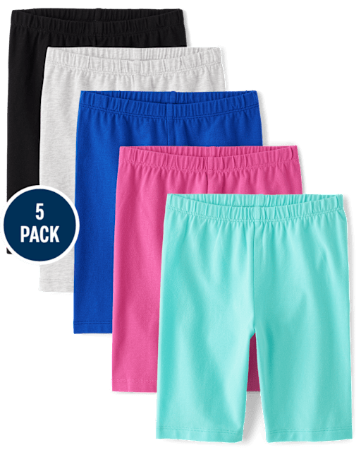 Lot de 5 shorts cyclistes pour fille