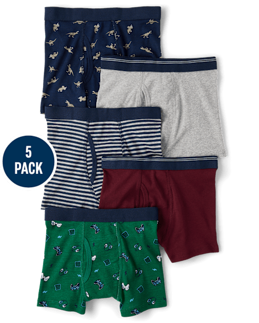 Boys Gamer Boxer Brief Underwear 5-Pack
