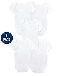 Unisex Baby Bodysuit 5-Pack