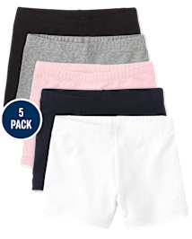 Shorts Cartwheel para niña, paquete de 5