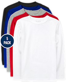 Boys Tee Shirt 5-Pack