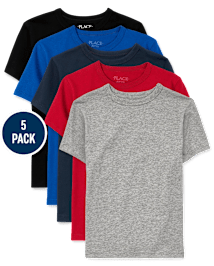 Boys Tee Shirt 5-Pack
