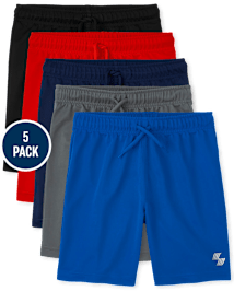 Lot de 5 shorts de basket-ball pour garçons