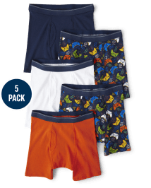Boys Gamer Boxer Brief Underwear 5-Pack