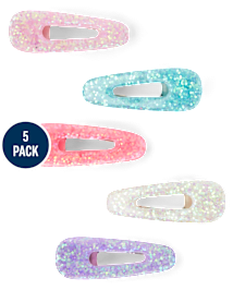 Lot de 5 pinces à cheveux Scintillant Fille