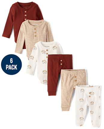 Baby Hedgehog 6-Piece Outfit Set - Homegrown by Gymboree