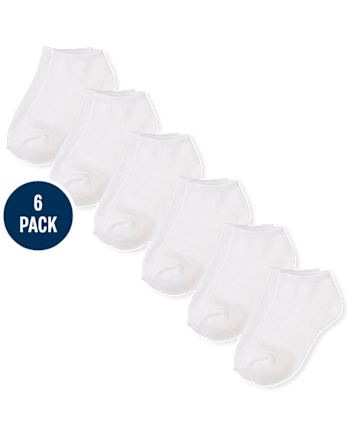 Kids Ankle Socks 6-Pack