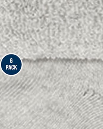 Lot de 6 paires de chaussettes unisexes pour bébé Turn Cuff