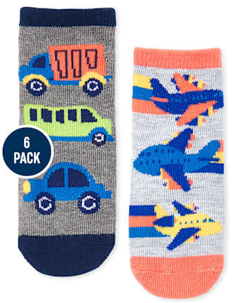 Paquete de 6 calcetines Space Midi para niños pequeños