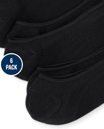 Girls No Show Socks 6-Pack