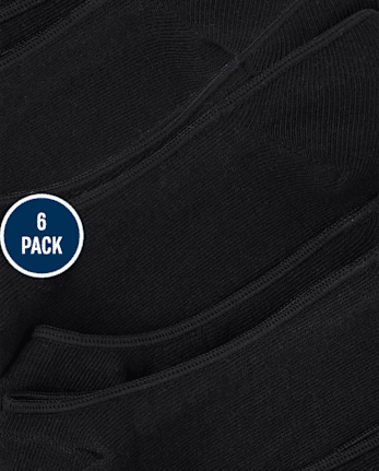 Girls No Show Socks 6-Pack