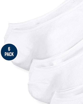 Girls No Show Socks 6-Pack