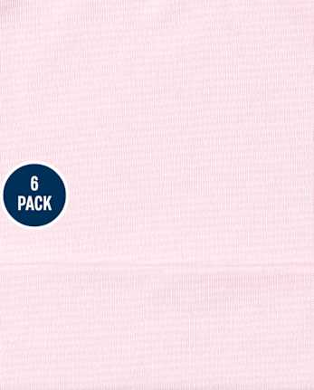 Ensemble 6 pièces bonnet et mitaines à fleurs pour bébé fille