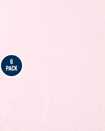 Baby Girls Floral Bib And Burp Cloth 6-Piece Set