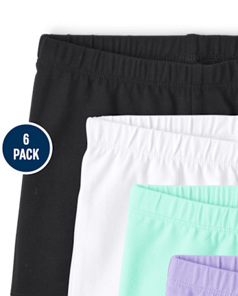 Girls Cartwheel Shorts 6-Pack