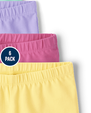Girls Cartwheel Shorts 6-Pack