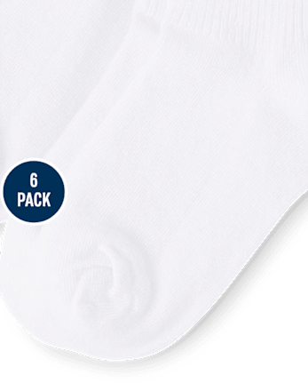 Lot de 6 paires de chaussettes montantes pour garçon