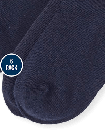 Boys Crew Socks 6-Pack
