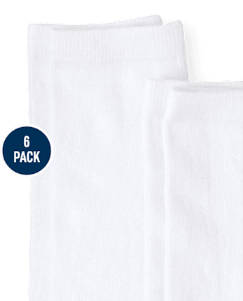 Girls Knee Socks 6-Pack